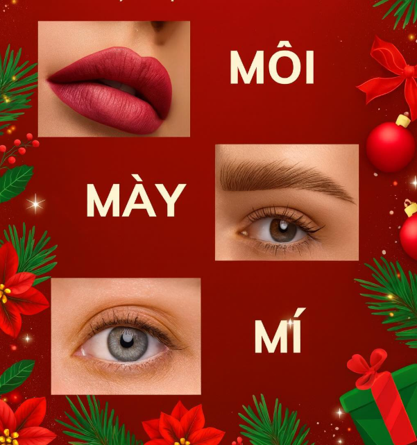 Phun Môi - Phun Mí - Phun Mày